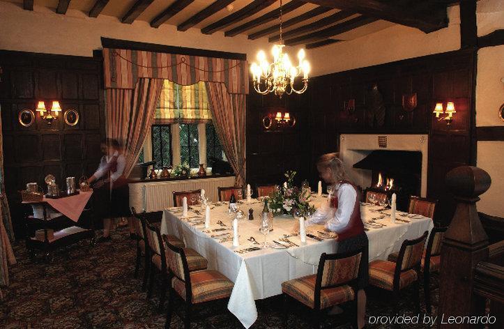Albright Hussey Manor Otel Shrewsbury Restoran fotoğraf